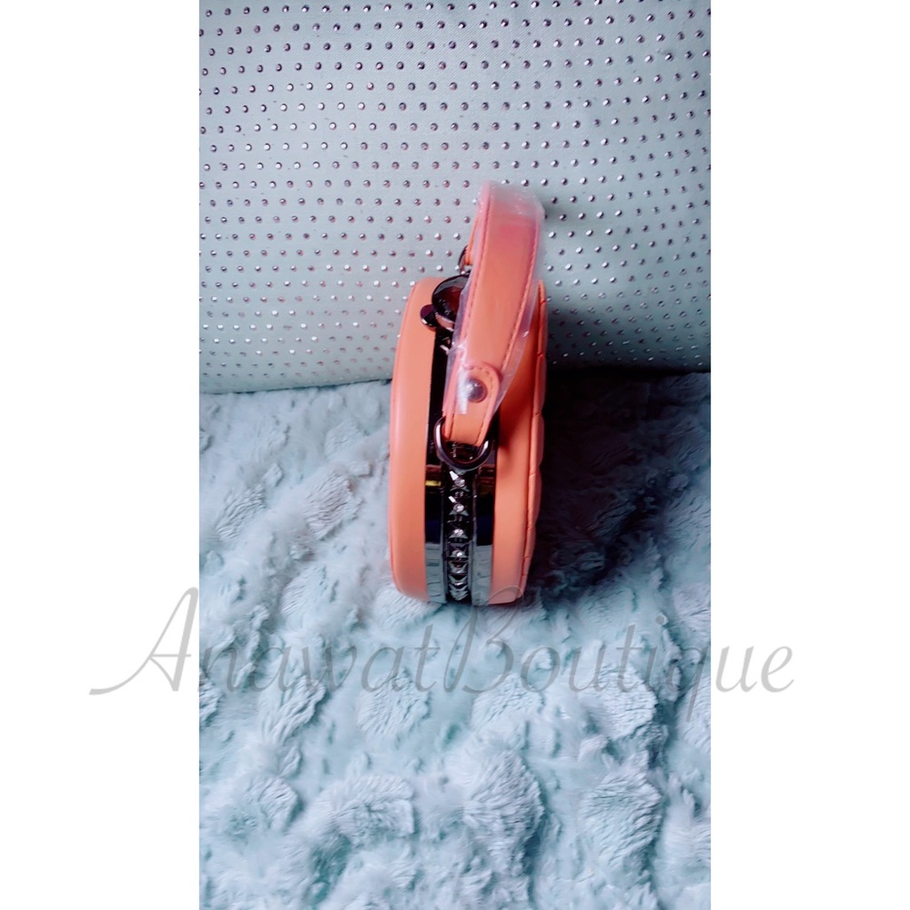 Quinn Quilted Diamond Charm Crossbody - Picture 6 of 10